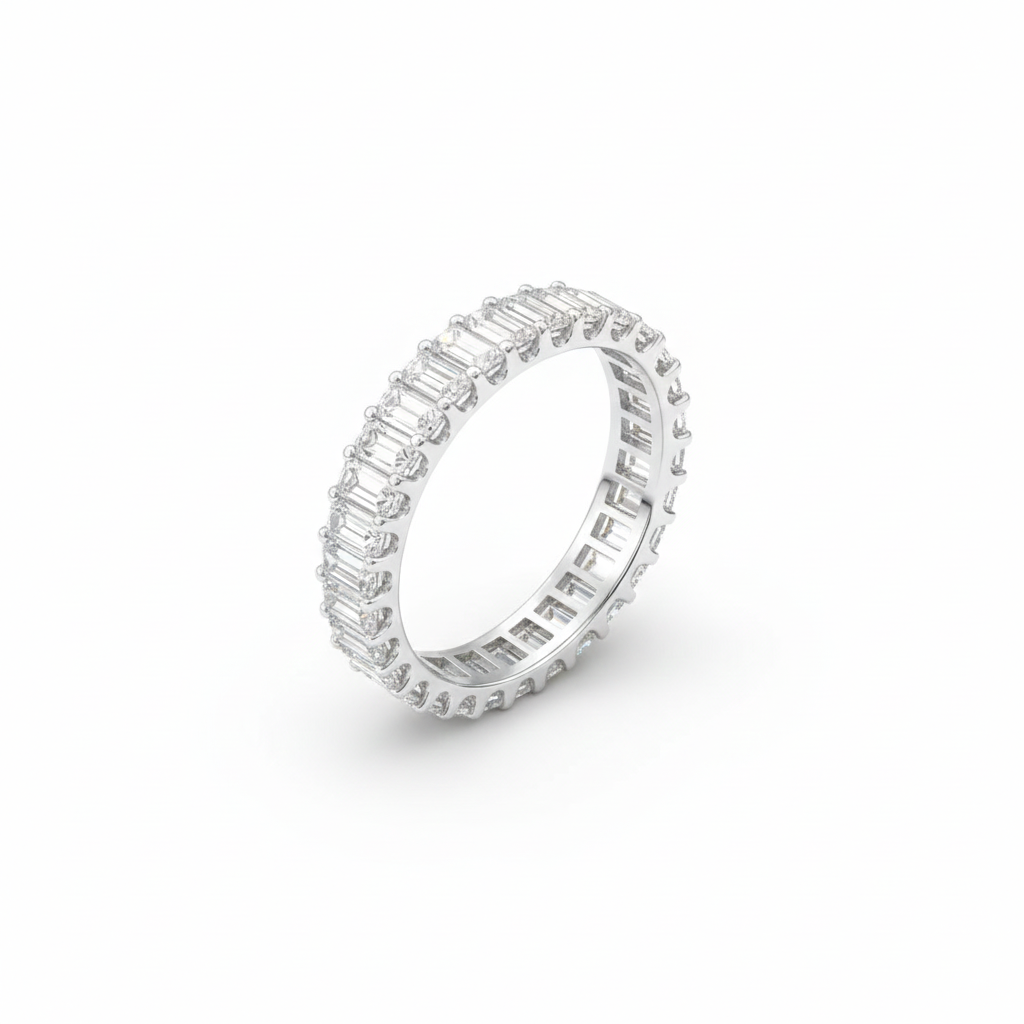 Women’s wedding Diamond Ring 14k Solid Gold   - 14.04 CTW