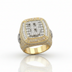Men’s Diamond Ring 14k Solid Gold