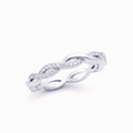 Women Dainty Diamond Ring