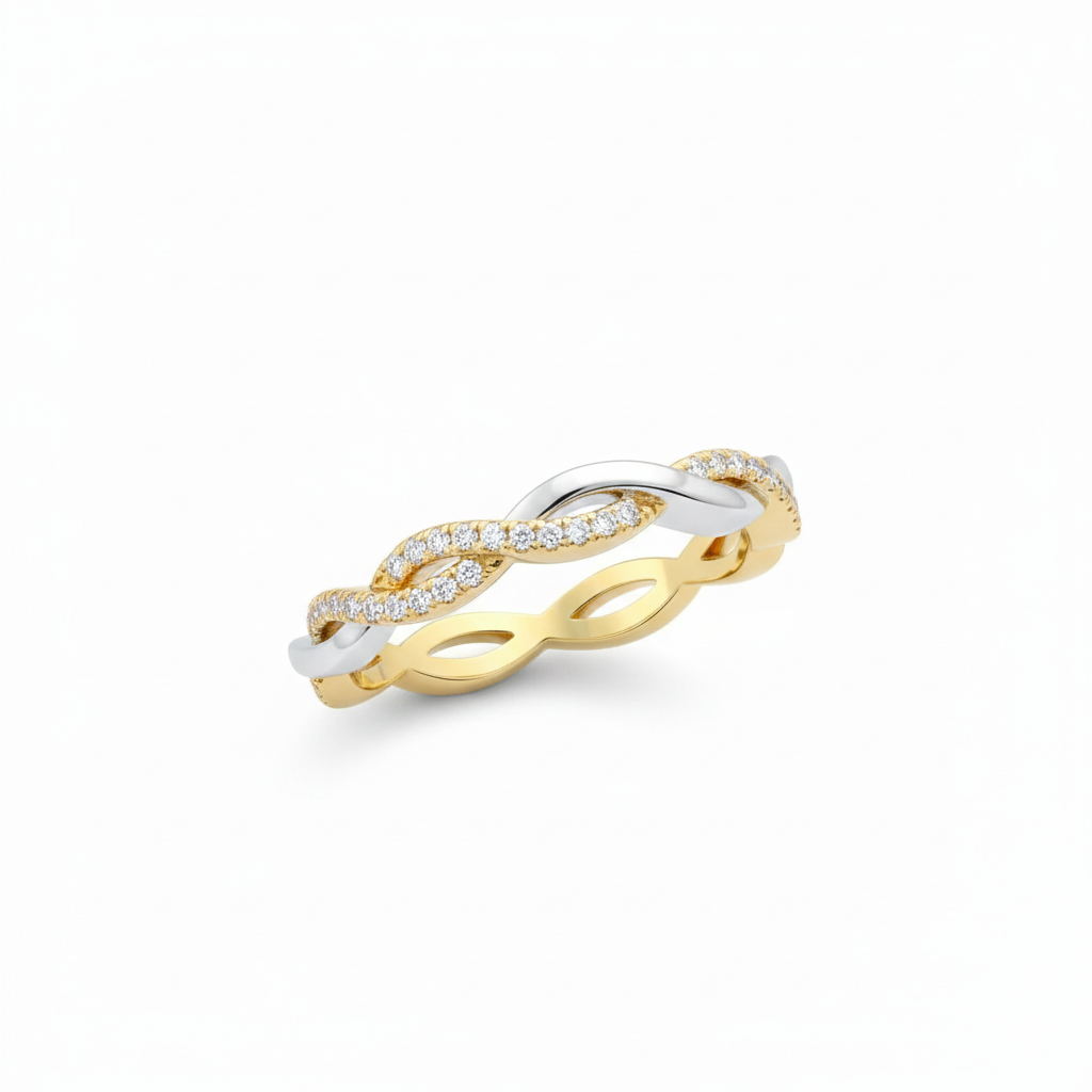 Women Dainty Diamond Ring