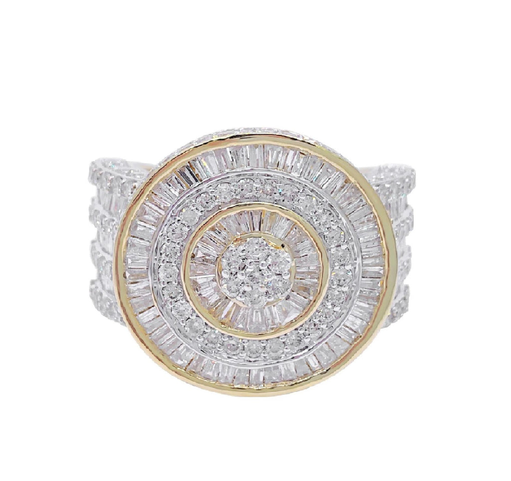 Diamond Ring 14k Solid Gold