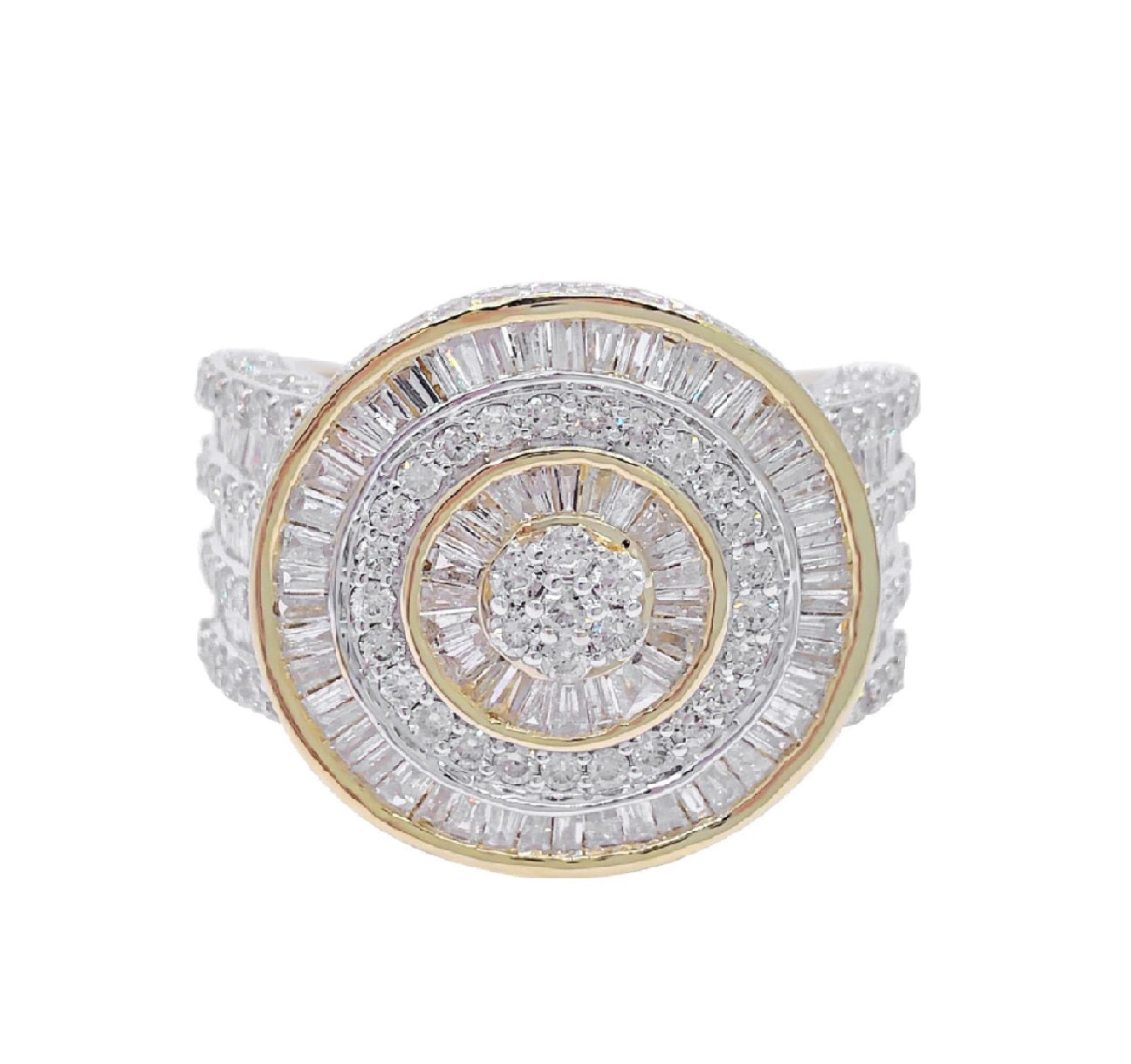Diamond Ring 14k Solid Gold