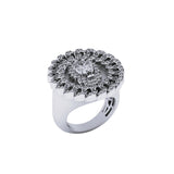 Men's 14K Solid Gold Lion Statement Ring, Gift for him