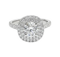 Round Cut Diamond Engagement Ring