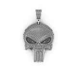 Icy Skull VVS Moissanite Diamond Pendant