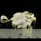 Goku Diamond Pendant 14K Solid Gold - 1.60 CTW