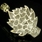 Goku Diamond Pendant 14K Solid Gold - 1.60 CTW