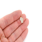 Wisconsin Diamond Pendant 14k Solid Gold - 0.25 CTW