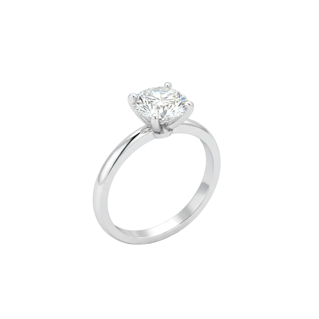 Women's Solitaire Diamond Ring