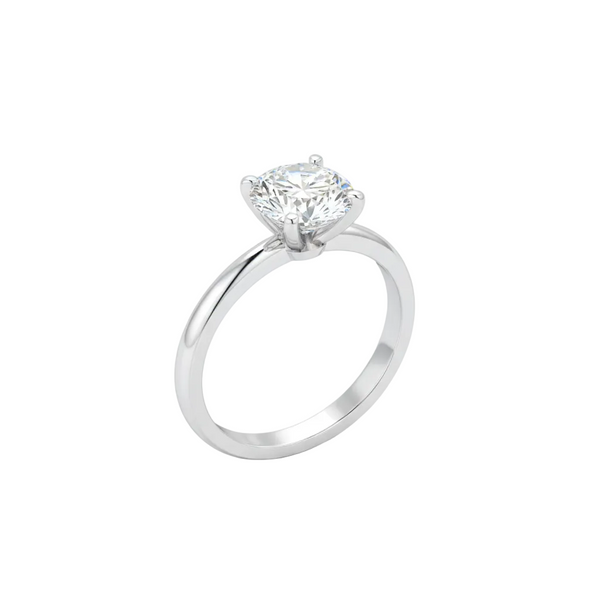 Women's Solitaire Diamond Ring