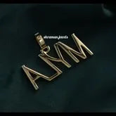 Custom Name Diamond Pendant - 1.67 CTW