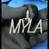 Custom Name Diamond Pendant - 1.67 CTW