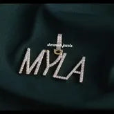Custom Name Diamond Pendant - 1.67 CTW