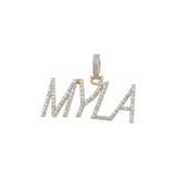 Custom Name Diamond Pendant - 1.67 CTW