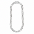 18MM Iced Out Cuban Link Chain for Men