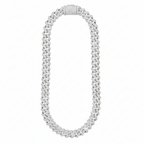 18MM Iced Out Cuban Link Chain for Men