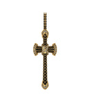 Holy Cross Pendant VVS Moissanite Diamond Sterling Silver - 0.84 CTW