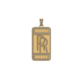 14K Logo Custom Diamond Pendant - 1.72 CTW