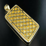 Iced Out Logo Custom Diamond pass Tester Pendat