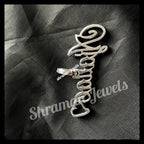 AJANAE Letter iced-out Charm VVS Diamond Pendant - 1.05 CTW