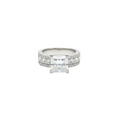 Women’s Princess Diamond Ring 14k Solid Gold