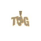 Custom Name Letter Diamond Pendant - 1.74 CTW