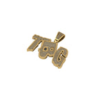 Custom Name Letter Diamond Pendant - 1.74 CTW