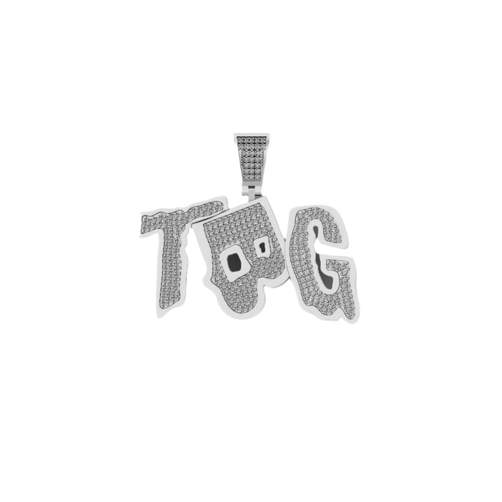 Custom Name Letter Diamond Pendant - 1.74 CTW