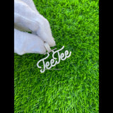 Custom "Tee Tee" Letter Unisex Diamond VVS Pendant