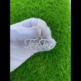 Custom "Tee Tee" Letter Diamond Pendant - 2.66 CTW