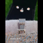 Men's Customized Name 10K Gold Diamond Pendant - 11.68 CTW