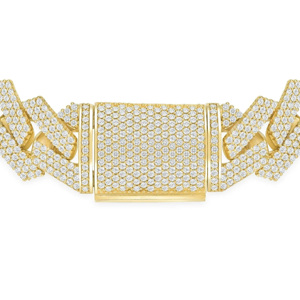 16MM Iced Out VVS Cuban Chain for Men