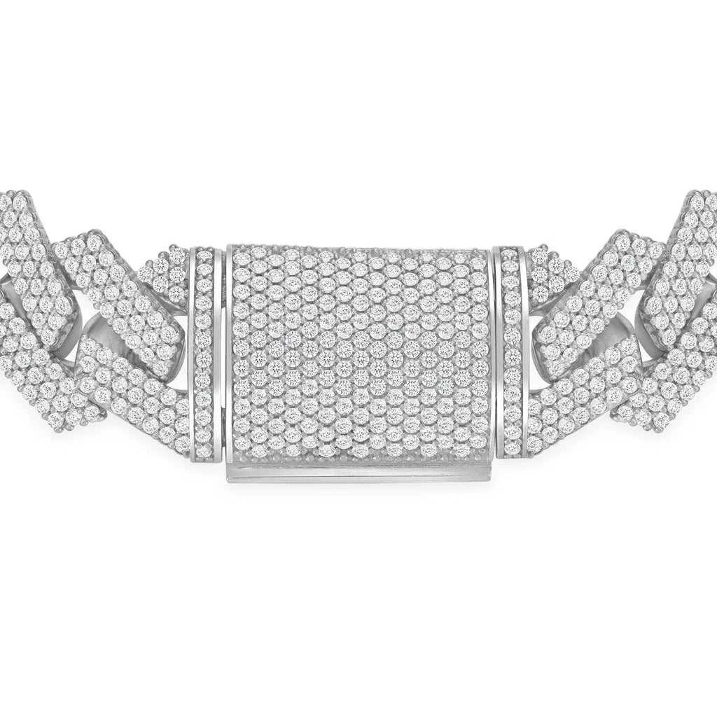 16MM Iced Out VVS Cuban Chain for Men