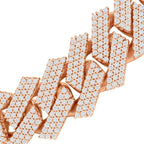 16MM Iced Out VVS Cuban Chain for Men