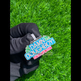 Custom name glow in dark letter VVS pendant