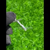 Custom Letter Glow-in-Dark Diamond Pendant - 0.93 CTW