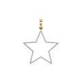 Diamond Star Pendant Icy VVS Premium Quality - 3.18 CTW