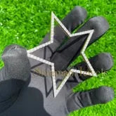 Diamond Star Pendant Icy VVS Premium Quality - 3.18 CTW
