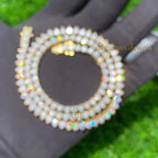 4MM VVS Heart Tennis Chain