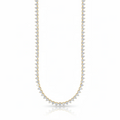4MM VVS Heart Tennis Chain