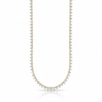 4MM VVS Heart Tennis Chain