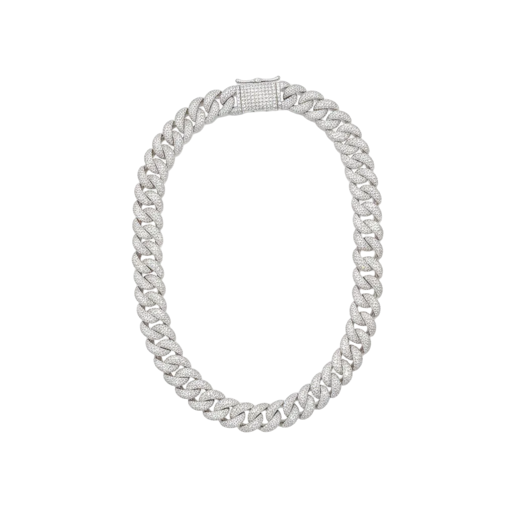 20MM Iced Out VVS Cuban Chain – Ultimate Diamond Drip for men