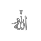 Custom Urdu Letter VVS Diamond Pendant 14K Solid Gold - 2.81 CTW