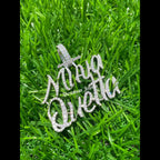 Custom Diamond Name Pendant - 2.27 CTW