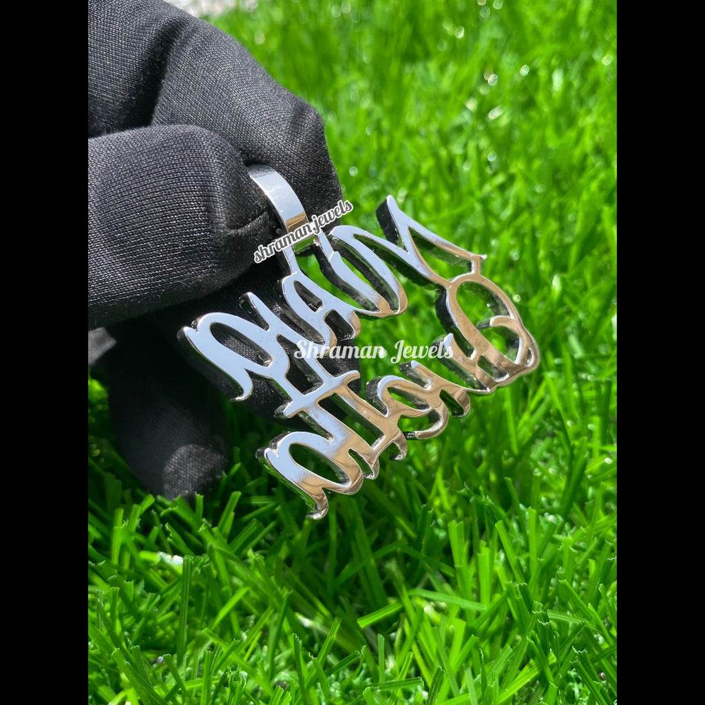 Custom Diamond Name Pendant - 2.27 CTW