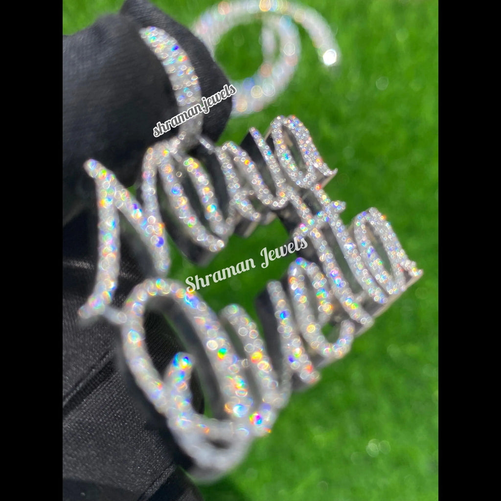 Custom Diamond Name Pendant - 2.27 CTW