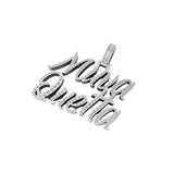 925 Silver Custom Cursive Personalized Name Pendant Letter Diamond Pendant