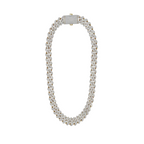 14MM Iced Out Cuban Link Chain for Men