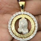 Praying Hands Diamond Pendant - 5.46 CTW