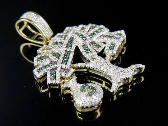 Money Tree Diamond Pendant 10K Solid Gold - 1.86 CTW